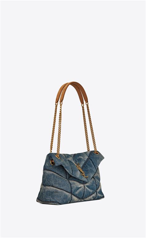 ysl vintage handbag|ysl denim tote.